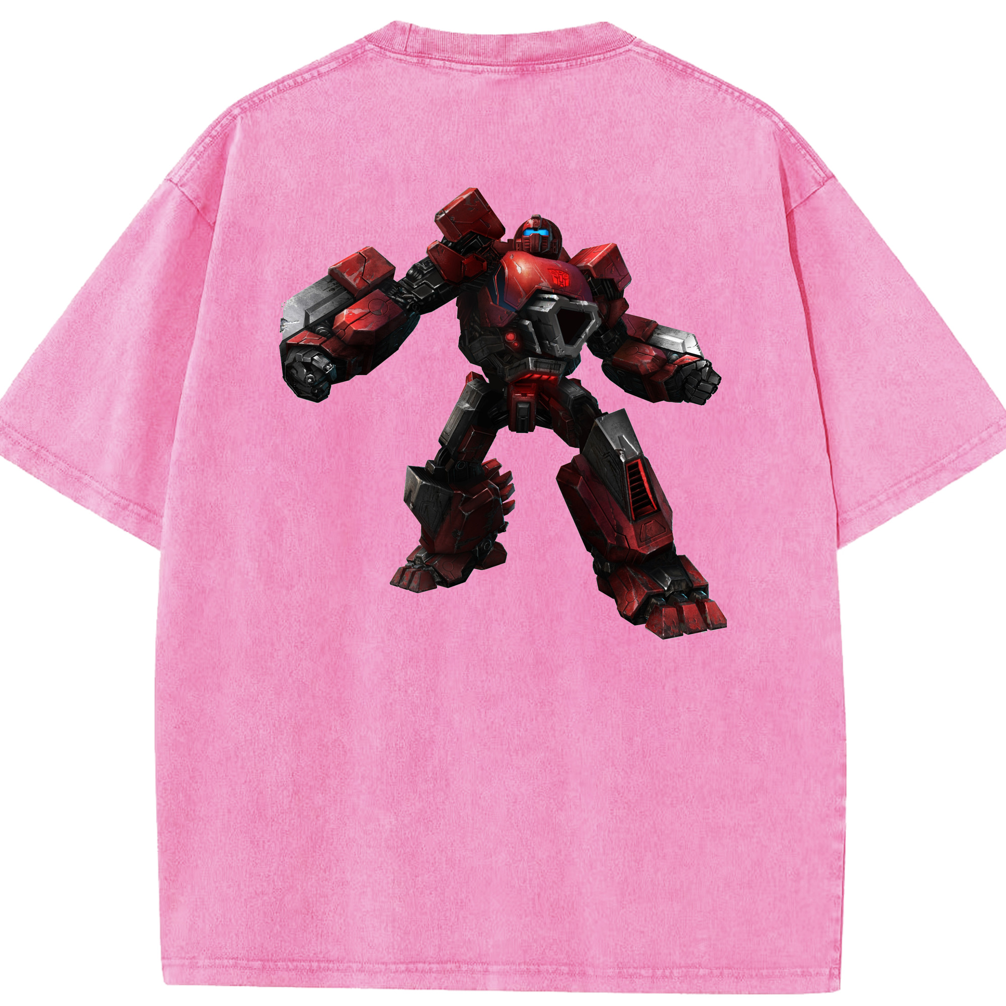 （画像用）  綿100% ヴィンテージ風 半袖Tシャツ（背面プリント）